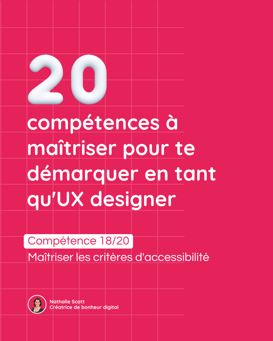 Maîtriser les critères d'accessibilité